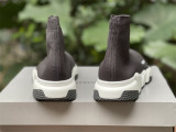 Authentic Balenciaga Speed Sneakers Noir Black/White