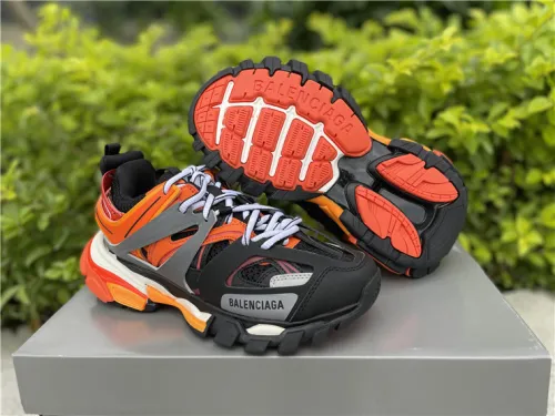 Authentic Balenciaga Track Trainers 3.0 Black/Gray/Orange