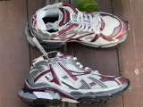 Authentic Balenciaga Runner White/Gray/Red