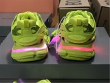 Authentic Balenciaga Track LED Trainers 3.0 Green