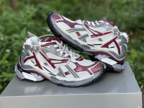 Authentic Balenciaga Runner White/Gray/Red