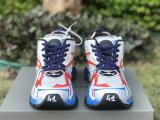 Authentic Balenciaga Runner Gray/Blue/Orange