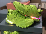 Authentic Balenciaga Track LED Trainers 3.0 Green