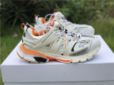 Authentic Balenciaga Track Trainers 3.0 White/Orange