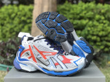 Authentic Balenciaga Runner Gray/Blue/Orange