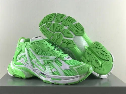 Authentic Balenciaga Runner White/Green