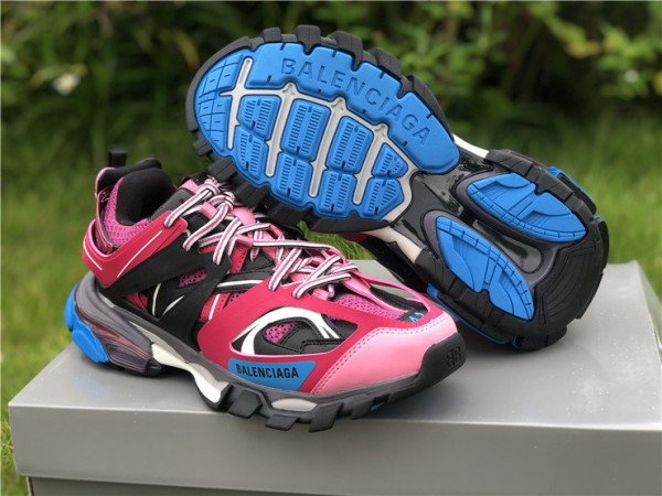 Authentic Balenciaga Track Trainers 3.0 Black/Pink