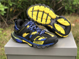 Authentic Balenciaga Track Trainers 3.0 Black/Blue/Yellow