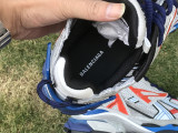 Authentic Balenciaga Runner Gray/Blue/Orange