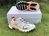 Authentic Balenciaga Track Trainers 3.0 White/Orange