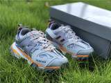 Authentic Balenciaga Track Trainers 3.0 White/Silver/Purple