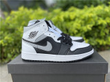 Authentic Air Jordan 1 Mid “White Shadow”