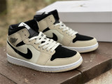 Authentic Air Jordan 1 Mid “ Barely Orange ”