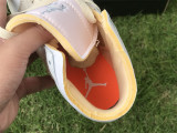 Authentic CLOT x Air Jordan 1 Mid White/Gray/Yellow