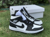 Authentic Air Jordan 1 Mid “ Invert ” Panda