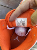 Authentic Air Jordan 1 Mid “ White Orange ”
