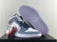 Authentic Air Jordan 1 Mid Washed Blue