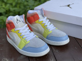 Authentic Air Jordan 1 Mid “ To My First Coach ”