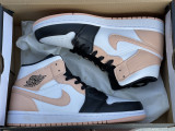 Authentic Air Jordan 1 Mid “Crimson Tint”