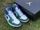 Authentic Air Jordan 1 Mid “Incredible Hulk”
