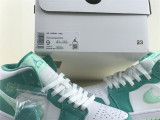 Authentic Air Jordan 1 Mid “ Marine Green ”