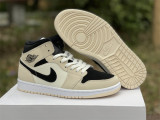 Authentic Air Jordan 1 Mid “ Barely Orange ”
