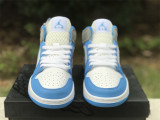 Authentic Air Jordan 1 Mid “ University Blue ”