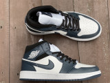 Authentic Air Jordan 1 Mid “ Dark Teal ”