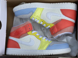 Authentic Air Jordan 1 Mid “ To My First Coach ”