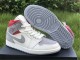 Authentic Air Jordan 1 Mid SNS Gray/Red