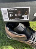 Authentic Air Jordan 1 Mid Brown/Black