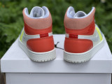 Authentic Air Jordan 1 Mid “ To My First Coach ”