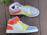 Authentic Air Jordan 1 Mid “ To My First Coach ”