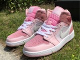 Authentic Air Jordan 1 Mid “Digital Pink”