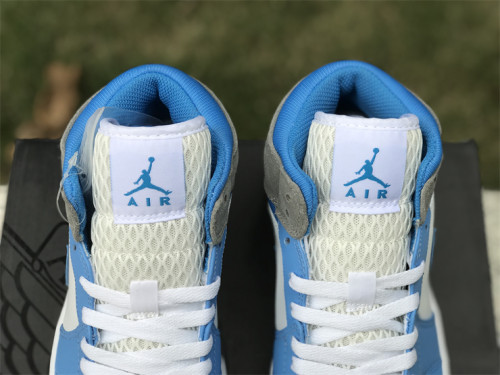 Authentic Air Jordan 1 Mid “ University Blue ”