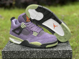 Authentic Air Jordan 4 WMNS “Canyon Purple”