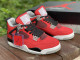 Authentic Air Jordan 4 Fire Red/White/Black