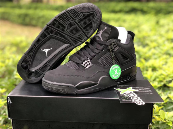 Authentic Air Jordan 4  “ Black Cat ”