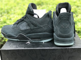 Authentic KAWS x Air Jordan 4 Black