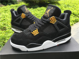 Authentic Air Jordan 4 “ Black Suede ”