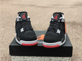 Authentic Air Jordan 4  “ Bred ” 2019