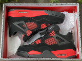 Authentic Air Jordan 4 “Red Thunder”