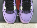 Authentic Travis Scott x Air Jordan 4 Retro Purple