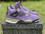 Authentic Air Jordan 4 WMNS “Canyon Purple”