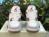 Authentic Nike SB x Air Jordan 4 White/Fuchsia