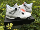 Authentic Air Jordan 4 “ White Cement ”