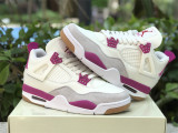 Authentic Nike SB x Air Jordan 4 White/Fuchsia