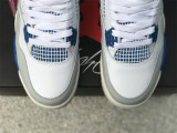Authentic Air Jordan 4 OG “MILITARY BLUE” Jumpman Branding