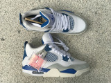 Authentic Air Jordan 4 OG “MILITARY BLUE” Jumpman Branding