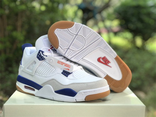 Authentic Nike SB x Air Jordan 4 LA Dodgers Blue
